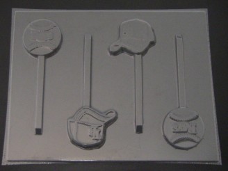 1433 Tampa Bay Rays Chocolate Candy Lollipop Mold